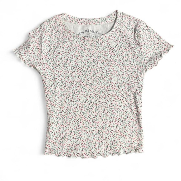 Aeropostale Tops - Aeropostale floral baby tee Size XS